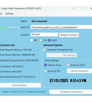 Flash USDT Generator Software